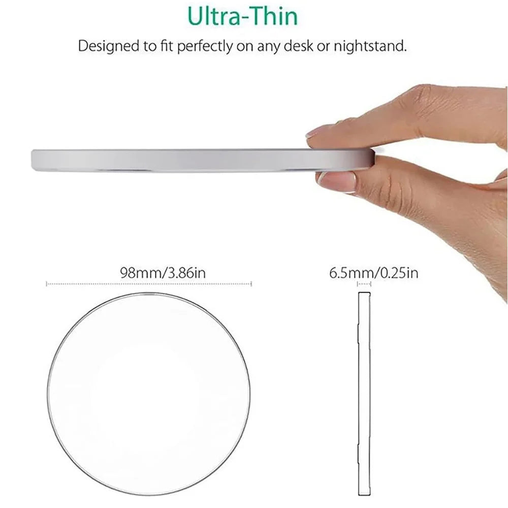 Wireless Fast Charging Dock Station, Induction Charger Pad,For Iphone 17,16, 15,14, Samsung, Xiaomi Phone Chargers,