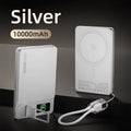 CCC 10000Mah Slim Original Power Bank for Magsafe,Magnetic Wireless 20W Fast Charging Portable Battery for Iphone 12-17 Iwatch